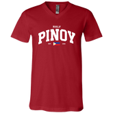 Half Pinoy Unisex Jersey V-Neck T-Shirt